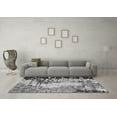 thumbnail image 3 of Ahgly Company Indoor Rectangle Abstract Gray Modern Area Rugs, 4' x 6', 3 of 4