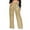 Gold, variant on Women's Sequin Wide Leg Pants High Waist Retro Trousers for Party and Nightclub Wear Black M