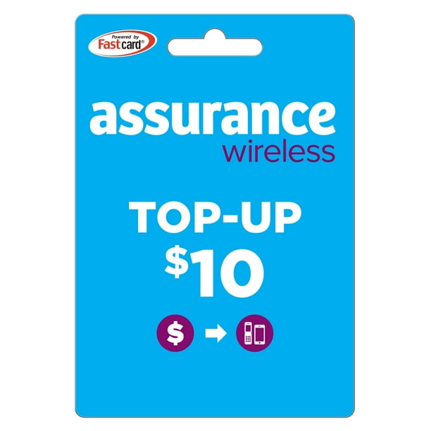 Assurance Wireless $10 e-PIN Top Up (Email Delivery)