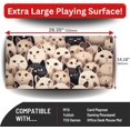 thumbnail image 2 of The Gaming Mat Company Cats Single Player TCG Gaming mat, 2 of 9