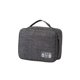 thumbnail image 1 of Sonducket Bolsa de almacenamiento digital, bolsas organizadoras de cables portátiles, bolsas plegables multifuncionales, estuche práctico para Envolturas para manijas de equipaje Gris, 1 of 6
