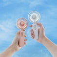 thumbnail image 6 of 2024 Upgrade Handheld Portable Fan Longer Lasting Working Time, 3Speeds Strong Wind USB Rechargeable Personal Mini Fan Desk Fan for Girls Women Kids Traveling Outdoor Office, 6 of 6