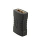 thumbnail image 1 of Acoplador HDMI hembra a hembra chapado en oro, adaptador alargador de 3 x 2 x 1,1 cm para HDTV HDCP, negro, 1 of 4