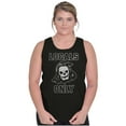 thumbnail image 3 of Funny Locals Only Grim Reaper Skull Plus Size Graphic Tank Top Brisco Brands 2X, 3 of 5