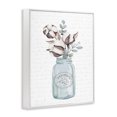 thumbnail image 2 of Stupell Industries Shabby Chic Rustic Brown Flower Plant Sprigs Vintage Jar Cursive White Framed Giclee Art, 16 x 20, by Lettered and Lined, 2 of 7