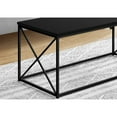 thumbnail image 4 of Monarch Specialties Coffee Table, Accent, Cocktail, Rectangular, Living Room, 40"L, Black Laminate, 4 of 5