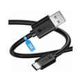 thumbnail image 1 of Cable USB 1Hora  2 metros, Entrada Tipo A y Salida Tipo C, Carga Rápida 2A; Negro, 1 of 3