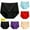 D, variant on Matoen Women's Underwear High Waisted Ladies Cotton Panties Soft Full Coverage Briefs 5 Pack (Regular & Plus Size)