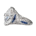 thumbnail image 6 of YYKihy Border E Commerce Supply Fashion With Women's Ring Inlaid Horse Eye Large Zircon Ring, 6 of 6
