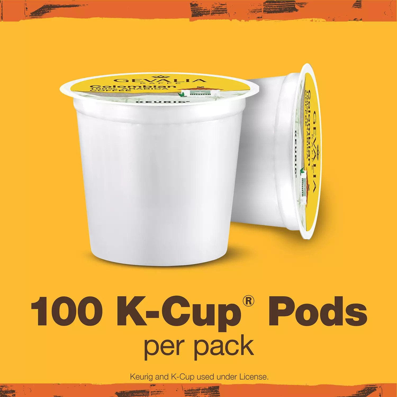 Gevalia Colombian K Cup Coffee Pods 100 