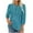 Blue#1, variant on cocolona Womens Tops 3/4 Sleeve Crew Neck T-shirts Dressy Casual Work Blouses Lightweight Comfy Floral Print Tops