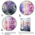 thumbnail image 3 of Designart "Meadow Wild Lupine Charm" Floral & Botanical Floater Framed Wall Decor, 3 of 7