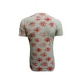 thumbnail image 2 of Konflict Men's Castle Skull Dagger MMA T Shirt, White Red Small, 2 of 2