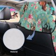 thumbnail image 5 of Garronmavis Floral Horse 1 PC Front Car Seat Towel Cover Sweat Stain Resistant with Storage Bag Breathable Non-Slip Easy Installation Car Seat Protection Fits SUV Trucks Cars Sedan Van, 5 of 9