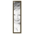thumbnail image 2 of ArtToFrames 12" x 53" Black Panel With Gold Lip Picture Frame, 12x53 inch Multi Wood Poster Frame (WOM-5092),  Pack, 2 of 7