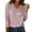 Pink, variant on Atogsazn Women's Sequins Blouse Casual V Neck Long Sleeve Pullover Shirt Business Work Tops Outfit Clothing Blue M Fashion