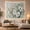 White Flower Bunch, variant on White Magnolia Watercolor Tapestry Wall Hanging