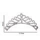 thumbnail image 2 of Diadema de cristal, diademas de diamantes de imitación para mujeres, joyería para el cabello, diadema de boda, corona, tiaras de fiesta, 2 of 5