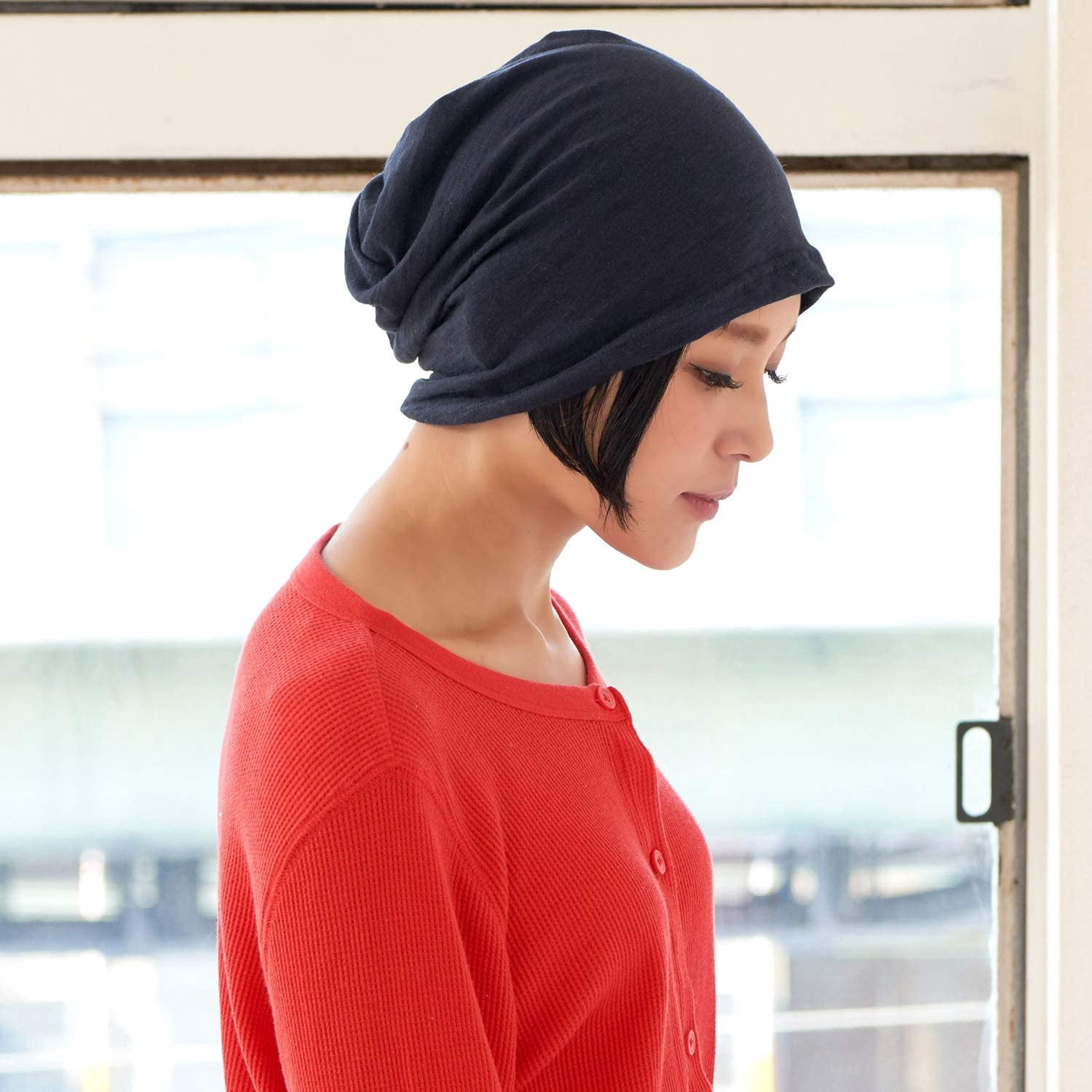 Slouchy Lightweight Chemo Cotton Hat 