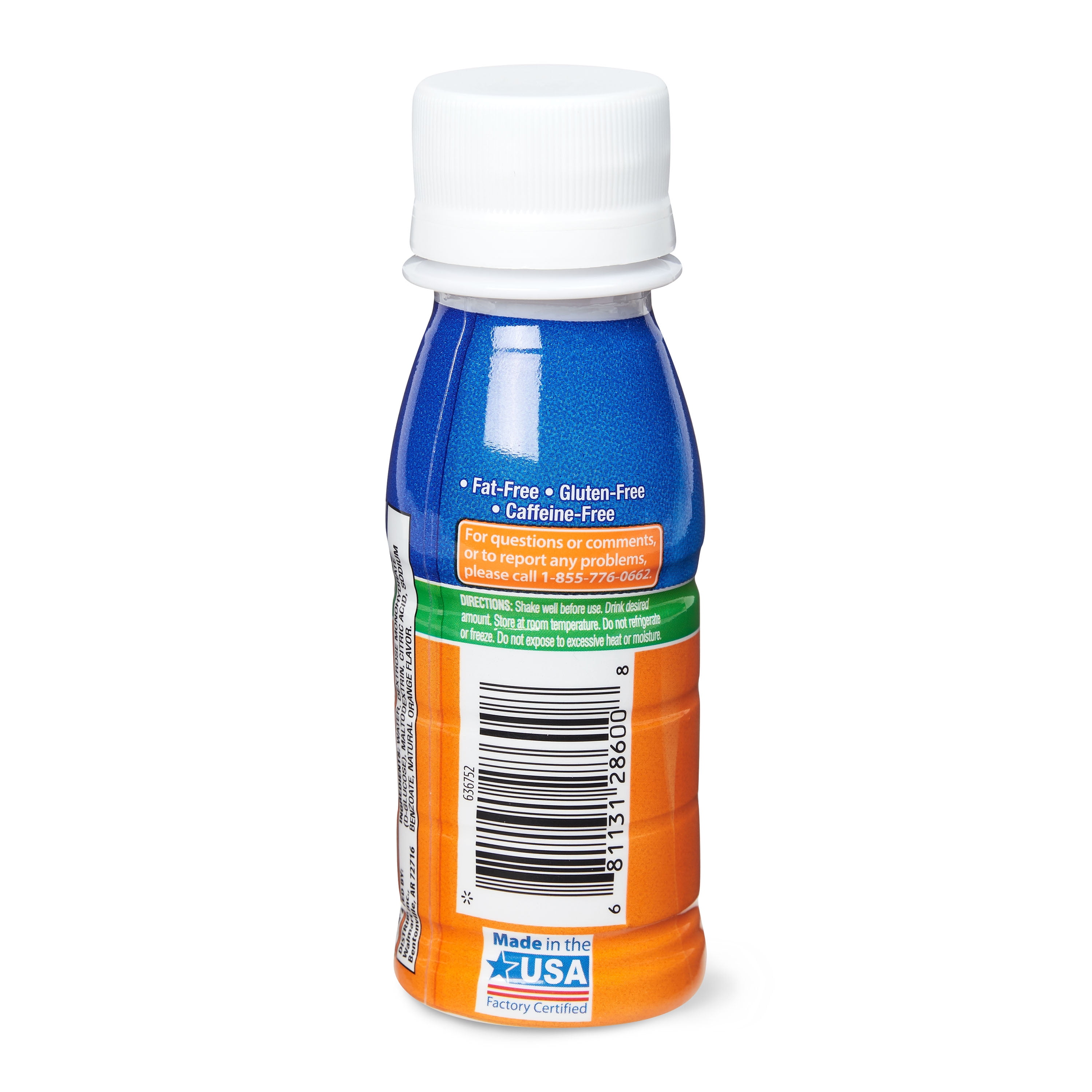 ReliOn Glucose Shot, Orange, 60mL