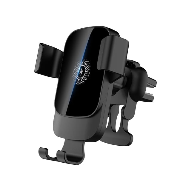 Yhmxh Mobile Phone Vehicle Wireless Charger 15W Car Fast Charging QC3.0 Type-C Output Interface 360 Rotatable Phone Car Navigation IOS Android Universal Automobile Tools Car Supplies Decorations