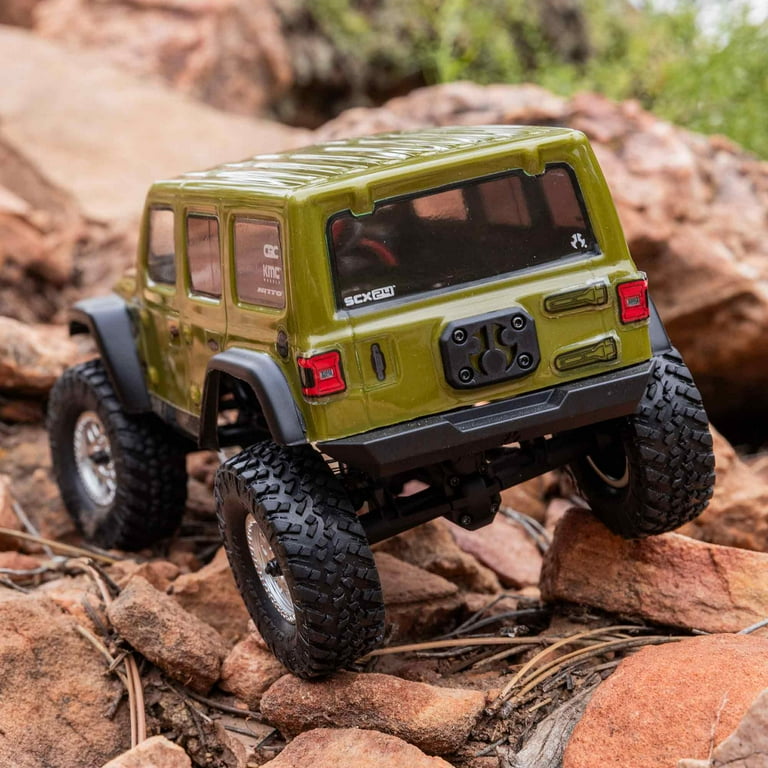 Axial SCX24 2019 Jeep Wrangler JLU CRC Green 1/24 4 Wheel Drive