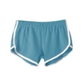 thumbnail image 2 of asjyhkr Womens Stretch Waisted Contrast Line Lightweight Comfy Summer Beach Vacation Casual Shorts, 2 of 5