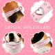 thumbnail image 5 of Collar de cristal para perro, de piel sintética con incrustaciones, ajustable para perros pequeños y medianos (Corazón de Cristal, 37 x 2 cm), 5 of 5
