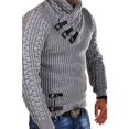 thumbnail image 2 of Suéter de otoño e invierno para hombre, jersey de punto de manga larga para hombre, jersey de talla grande europeo y americano para hombre, 2 of 4