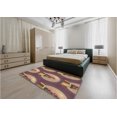 thumbnail image 4 of Ahgly Company Indoor Rectangle Patterned Brown Sand Brown Area Rugs, 5' x 7', 4 of 6