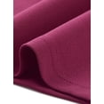 thumbnail image 5 of INSPIRE CHIC Women's Dress Sleeveless Crew Neck High Waist A-Line Office Dresses S Purple, 5 of 6