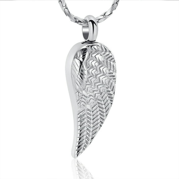 Angel Wing Cremation Urn Necklace Angel Wings Urn Pendant Memorial Remains Ashes Keepsake Urn Jewelry