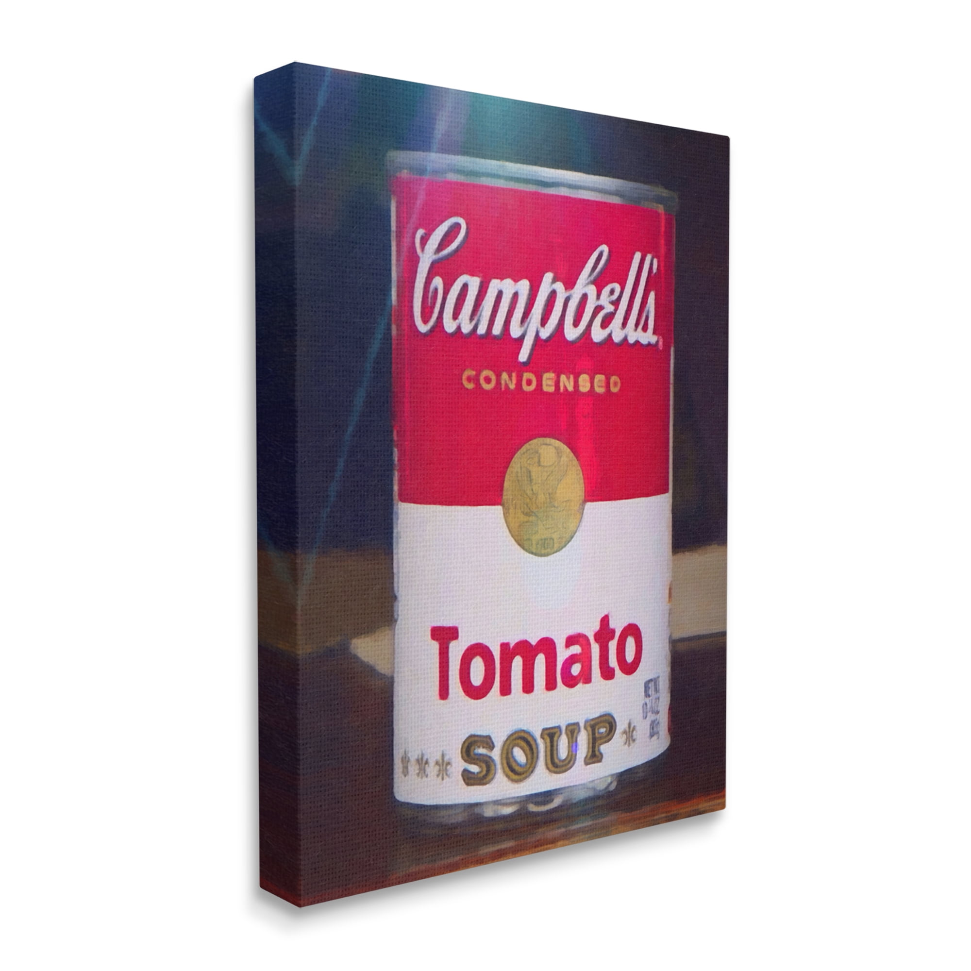 Stupell Industries Tomato Soup Can Still Life Modern Painting Graphic Art Gallery Wrapped Canvas Print Wall Art, Design by Graffitee Studios