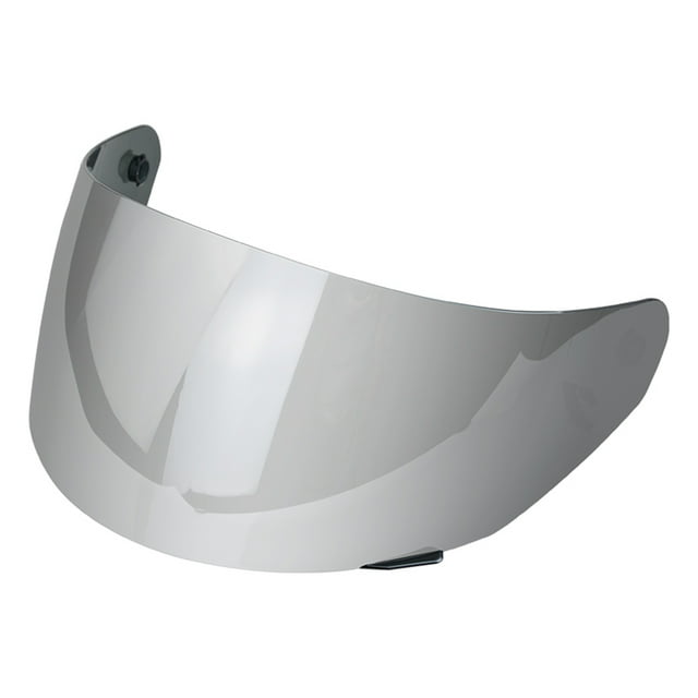 Replacement Motorcycle Helmet Lens for LS2 FF352/384/351/369/802 - Silver PC Material with Anti-UV, Anti-Fog & Anti-Scratch Protection, Easy Installation, Full Face Design, 28cm*12.5cm Size, Durable
