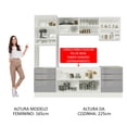 thumbnail image 5 of Cocina Integral Completa Modular Madesa Lux 240cm, 5 of 5