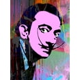 thumbnail image 4 of Stephen Chambers 15x18 Gold Ornate Wood Framed With Double Matting Wall Art Titled - Dali, 4 of 6