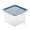 Blue, variant on Vikakiooze Fruit Containers for Fridge, Household Refrigerator Kitchen Storage Box Sealed Fruit Food Fresh-Keeping Box Food Containers Sealable Containers Clear Cereal Storage Containers Airtight Food