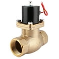 thumbnail image 1 of Válvula electromagnética de vapor bidireccional Ticfox US-50 NC rosca G2 AC 220V, 1 of 9