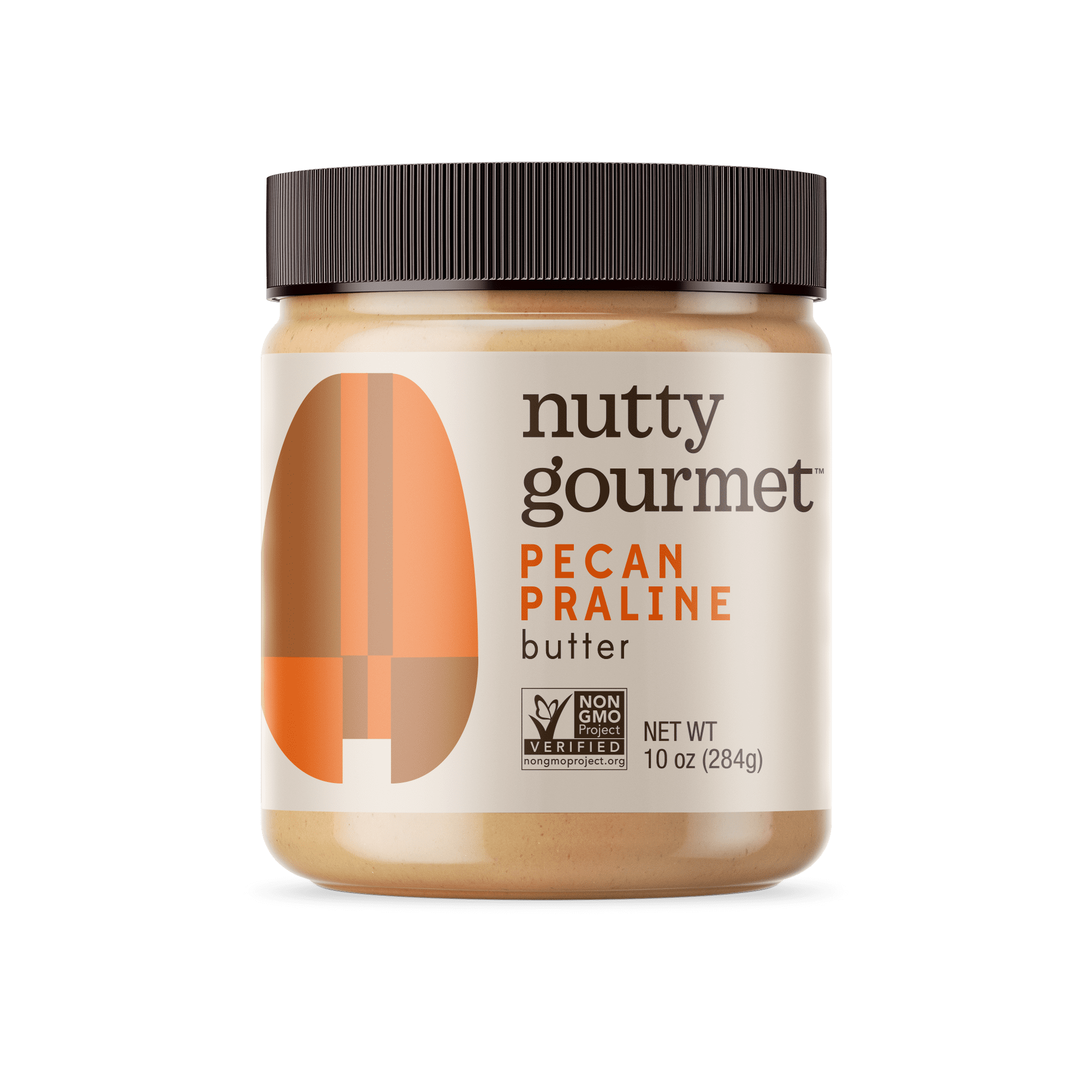The Nutty Gourmet Pecan Butter, Praline, 10 oz