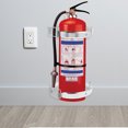 Masteelf Fire Extinguishers Holder Heavy Duty Iron Fire Extinguishers Hanger Wall Brackets 5kg