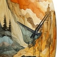 thumbnail image 5 of Designart "Bold horizon Canyon Desert VI" Landscapes Oversized Wall Clock, 5 of 5