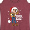 thumbnail image 3 of Toy Story - Woody Ho Ho Howdy - Women's Racerback Tank Top, 3 of 5