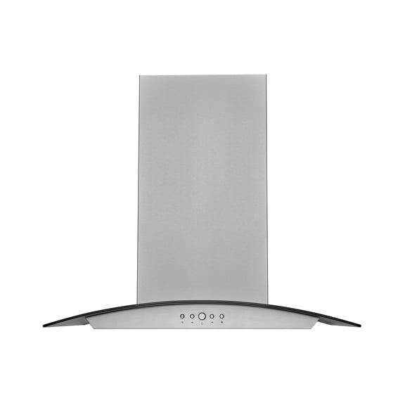 Hauslane IS-200SS-30 30 in. Convertible Island Range Hood, Stainless Steel