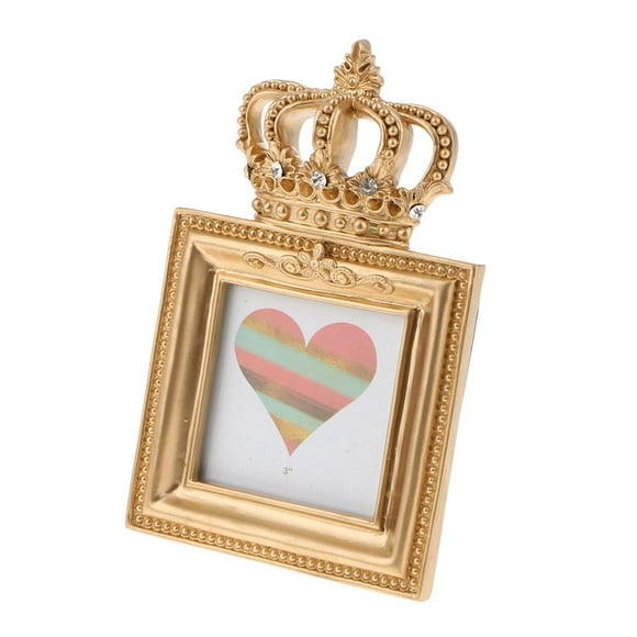 Baroque Creative Resin Desktop Photo Frame - Inch