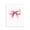 Glam Pink Ribbon Bow, variant on Stupell Industries Pink Ribbon Bouquet Plants & Flowers Painting Wrapped Canvas Art Print Wall Art, 16 x 20