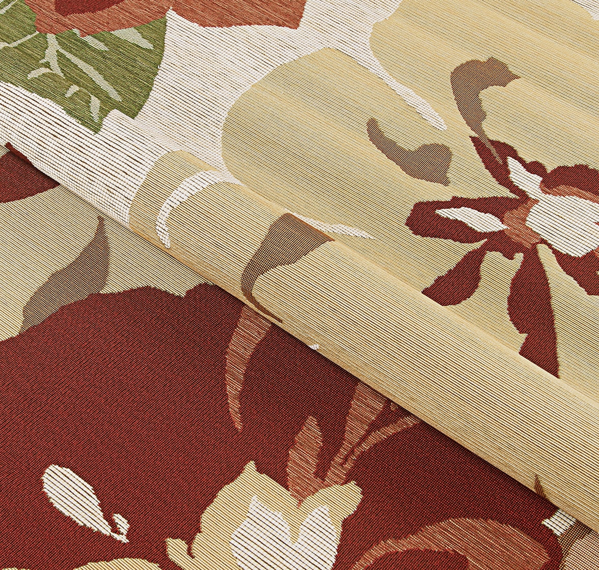 Couristan Dolce Novella Indoor/Outdoor Area Rug, 4' x 5'10", Rose Bud