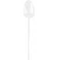 thumbnail image 2 of EcoQuality White Disposable Plastic Soup Spoons - Heavy Weight Plastic White Cutlery, Disposable Utensils, Silverware Perfect for Wedding, Birthday, Event Planning, Baby Shower, Anniversaries (64), 2 of 3