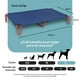 thumbnail image 4 of Cama Elevada para Perro Grande ESQUIMAL Azul Rojo con Malla Transpirable Ideal en Calor, 4 of 7