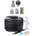 thumbnail image 1 of Kit de boquilla de alcantarillado perfecl para lavadora a Presión 30M NPT 1/4' limpiador de tuberías, 1 of 8