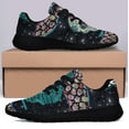 thumbnail image 3 of Diabetes Awareness Shoes Sneakers for Women Men Black Size 4, 3 of 7